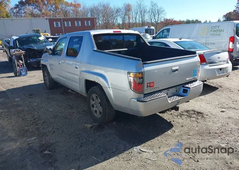 2008 Honda Ridgeline Rtx из США, поврежденный, VIN 2HJYK16318H517119